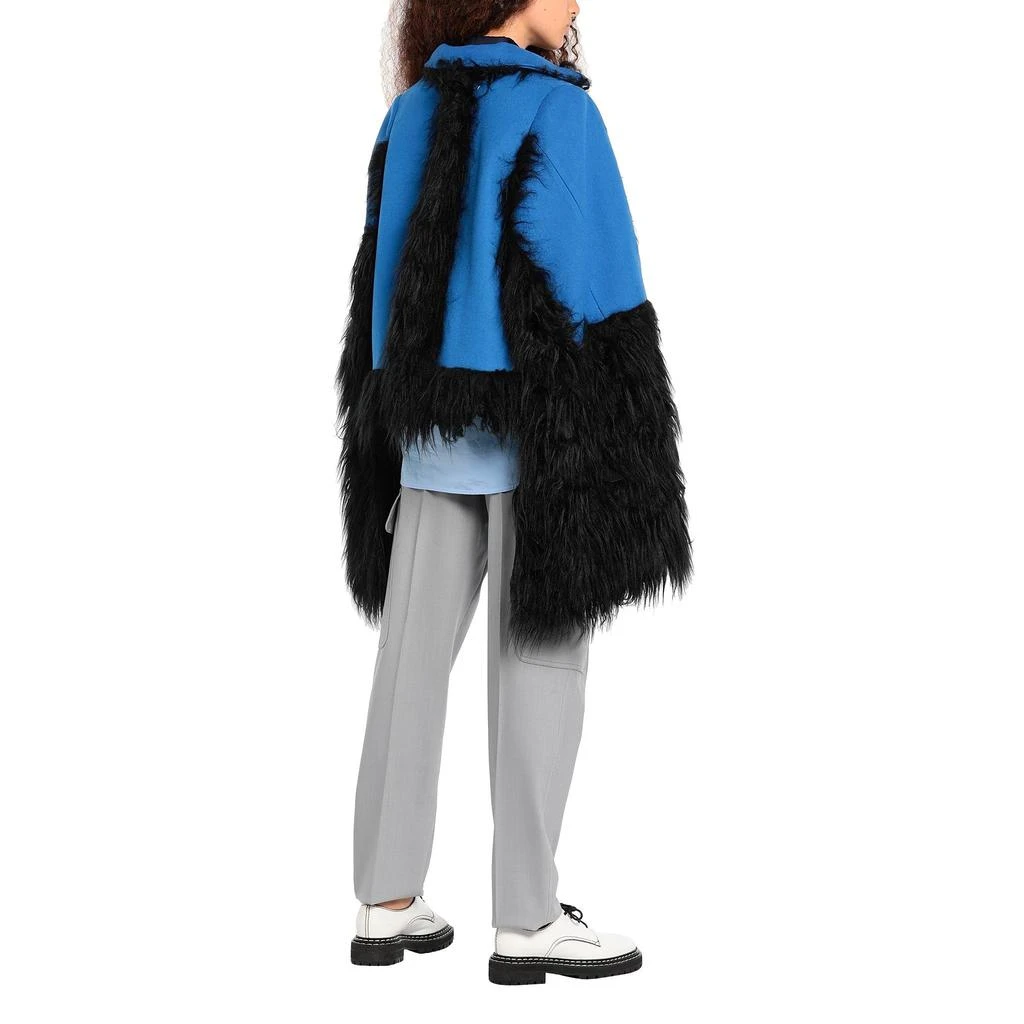 MAISON MARGIELA Maison Margiela Faux Fur Trimmed Cape Jacket 4