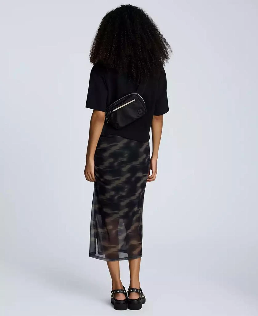 Kenneth Cole Women's Side-Ruched Pull-On Midi Skirt 6