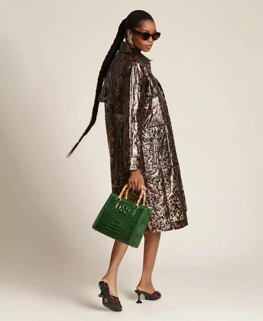 Avec Les Filles Women
s Center Front Belted Trench Coat 6