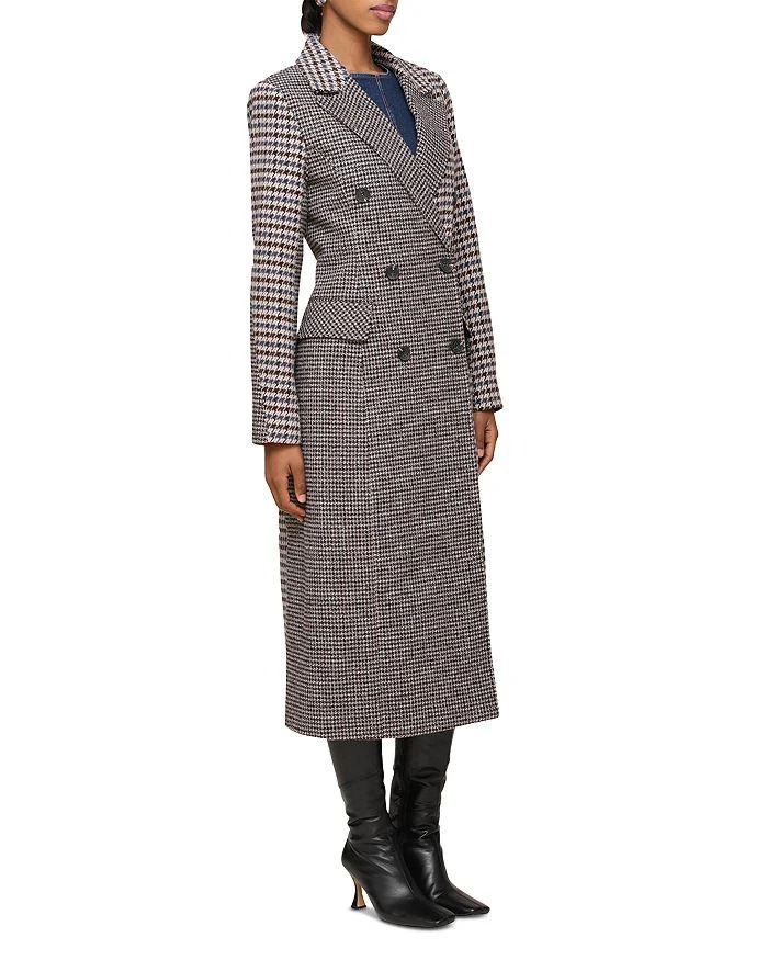 Avec Les Filles Mixed Print Coat 4