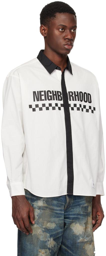 Neighborhood White Tie Shirt