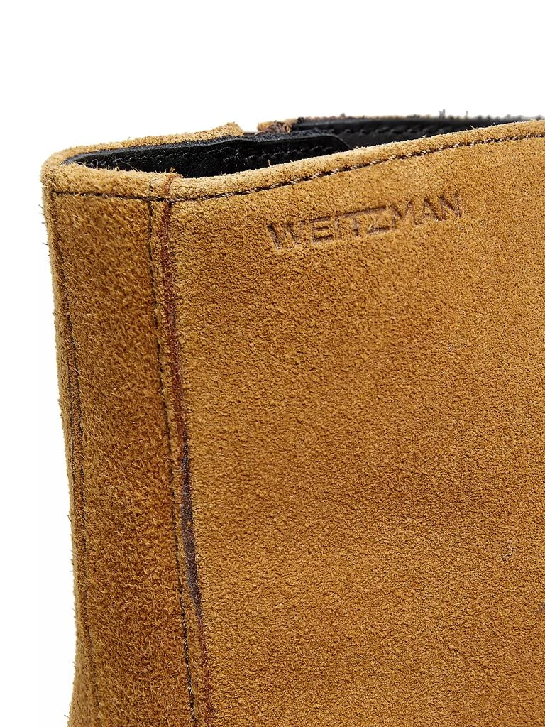 Stuart Weitzman Angel Suede Ankle Boots 4