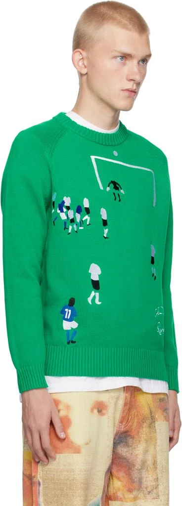 KidSuper Green Ronaldinho Edition Goal! Sweater 2