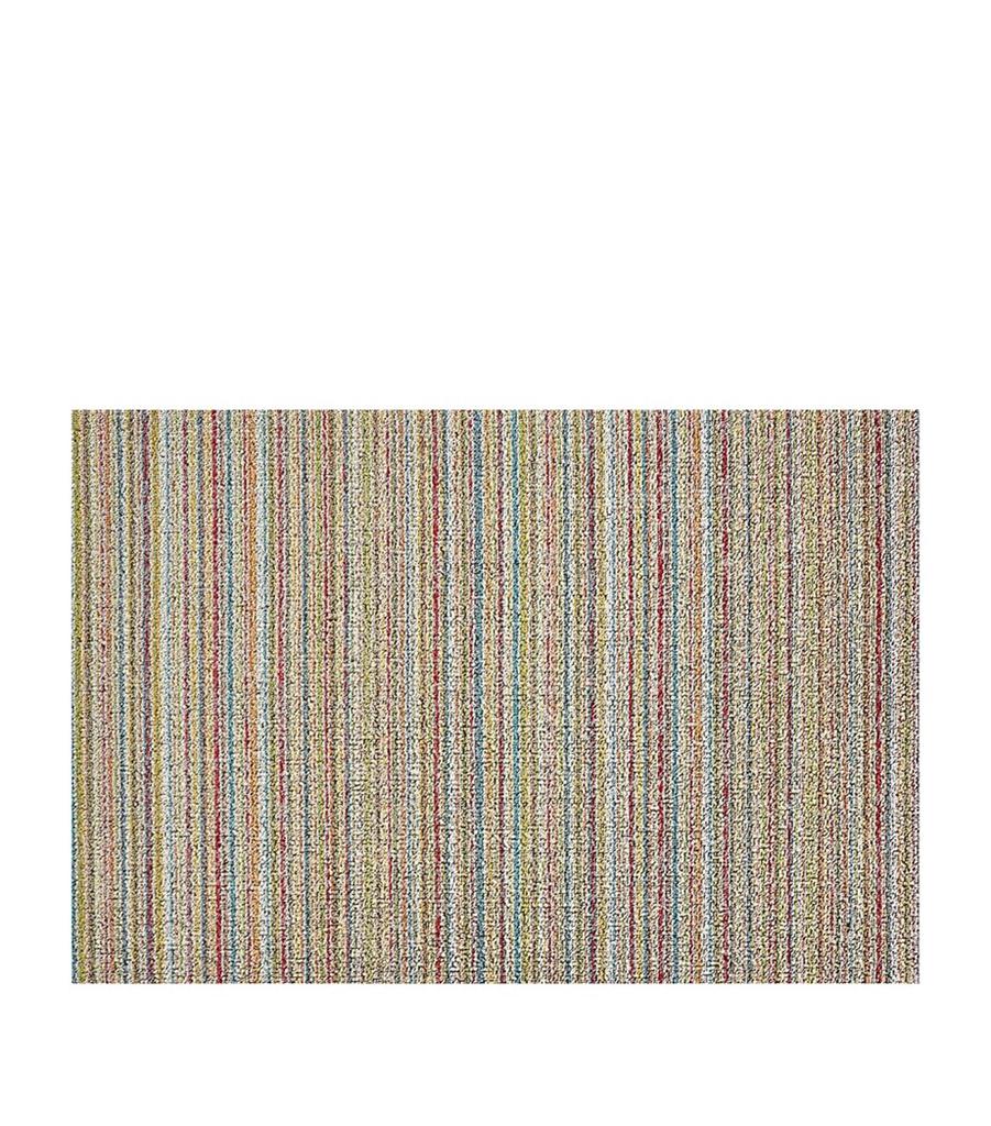 Chilewich Skinny Stripe Shag Doormat (46cm x 71cm)