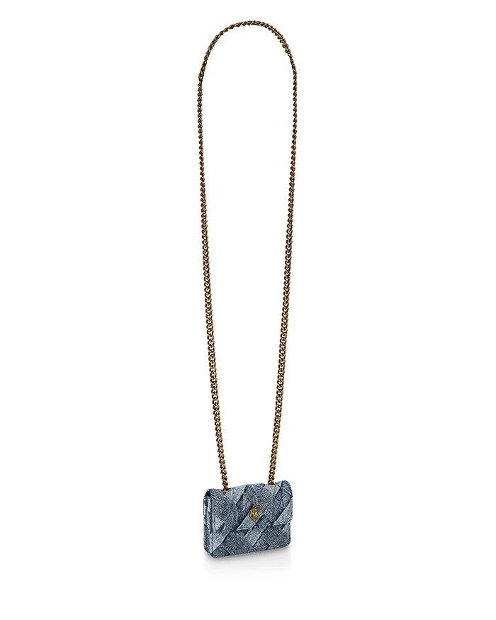 Kurt Geiger Micro Kensington Denim Crossbody Bag 4