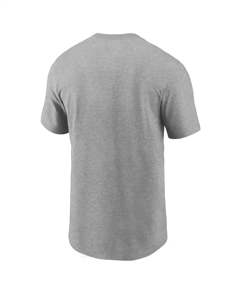 NIKE Men's Derek Jeter Heathered Gray New York Yankees Locker Room T-shirt 3