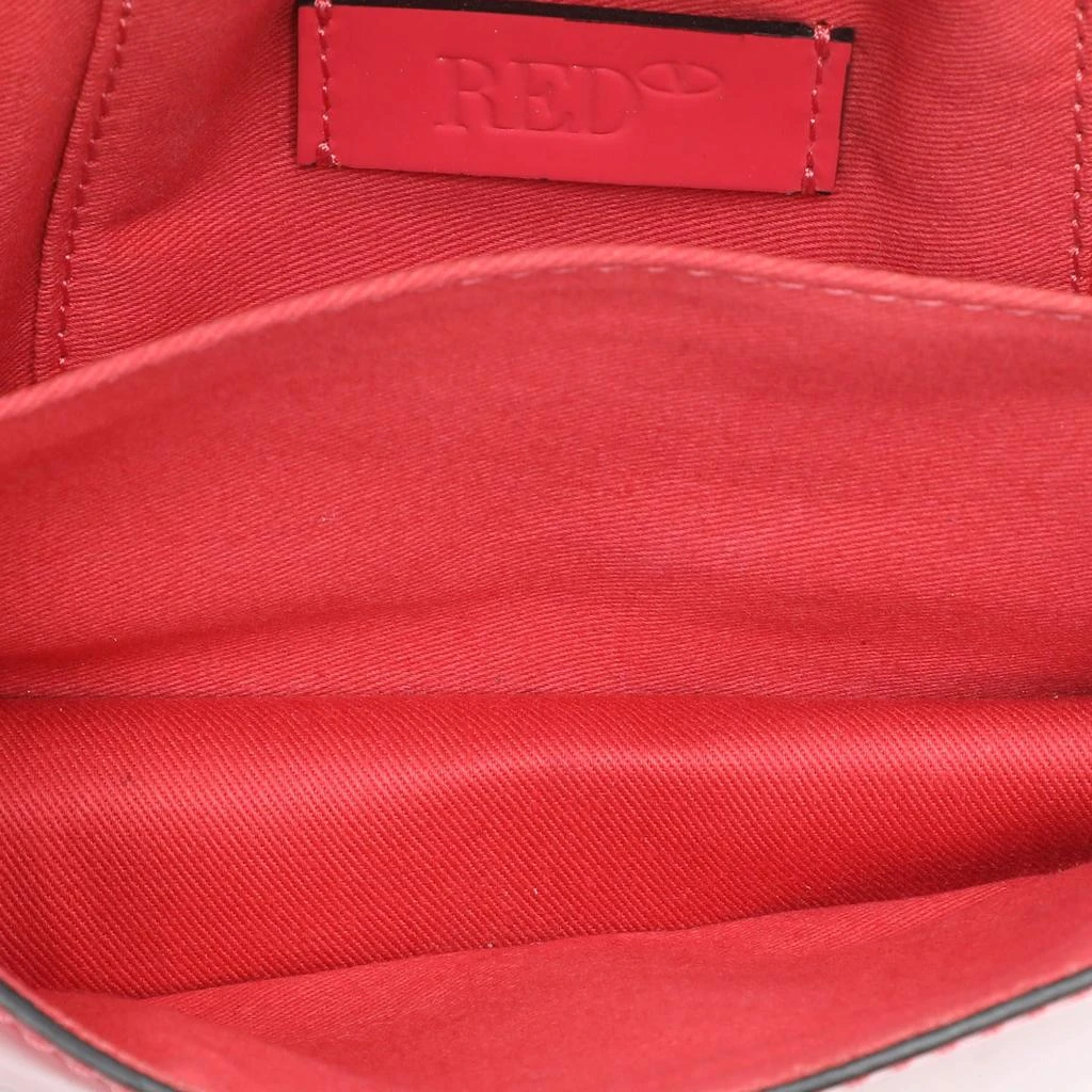 RED Valentino RED Valentino Red Patent Leather Bow Clutch Bag 9
