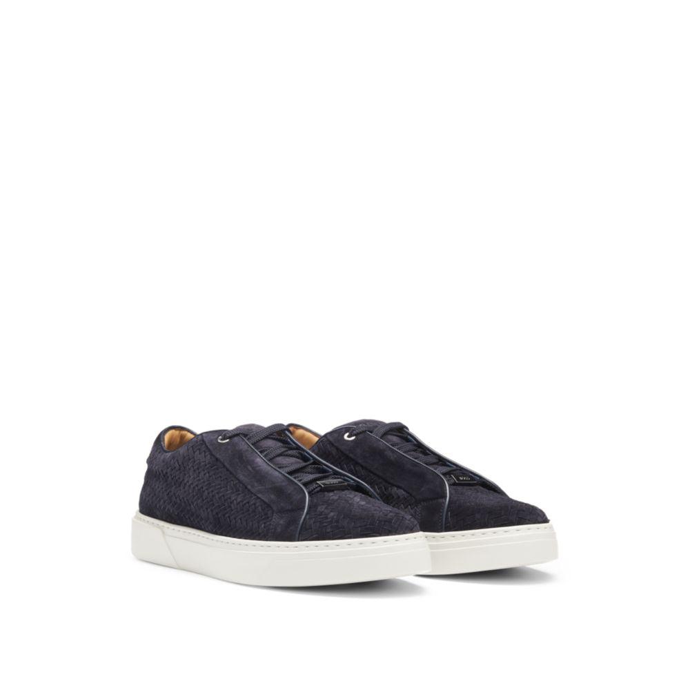 Hugo Boss Gary low-top trainers in suede - Casual Shoes