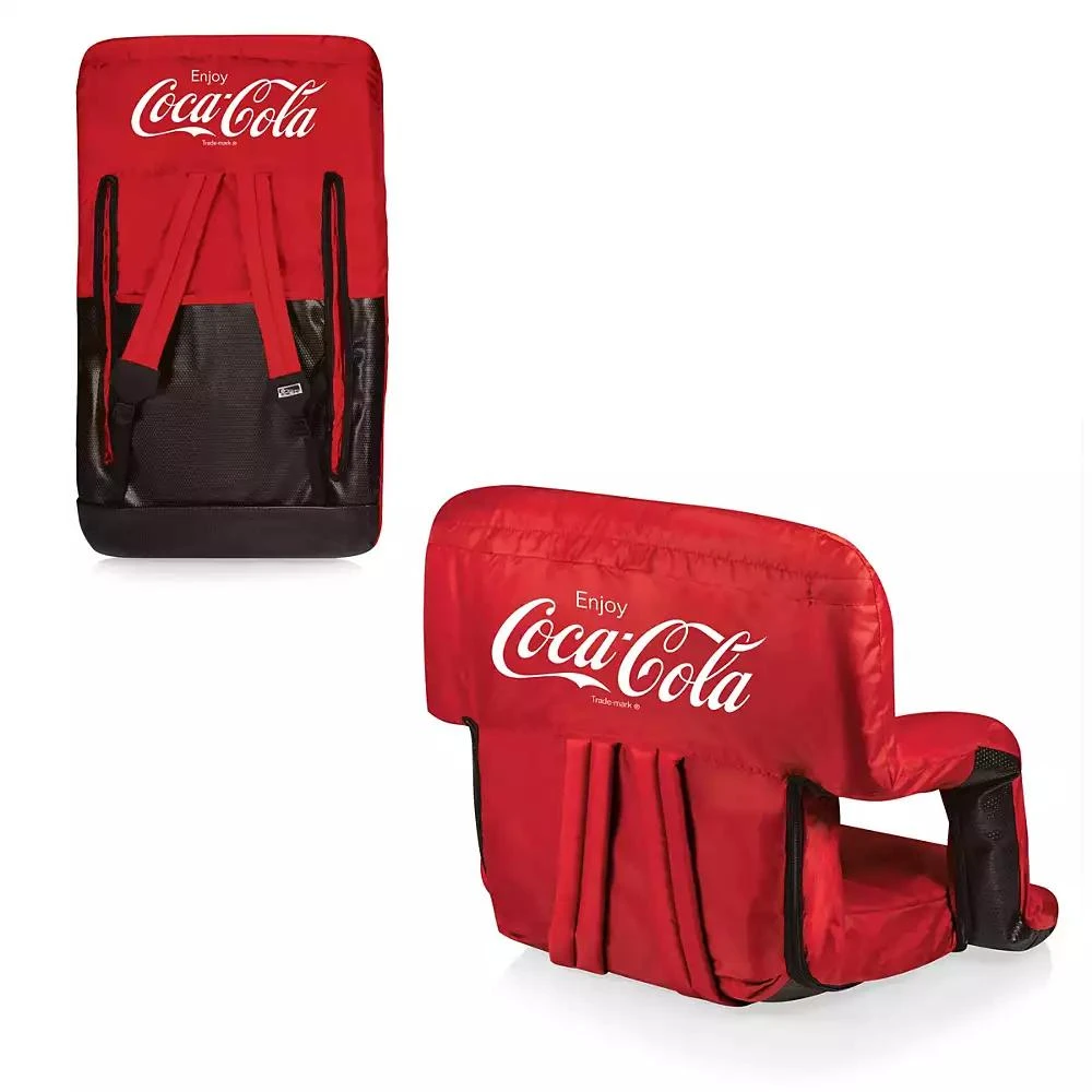 ONIVA by Picnic Time Coca-Cola Ventura Seat Portable Recliner Chair 2