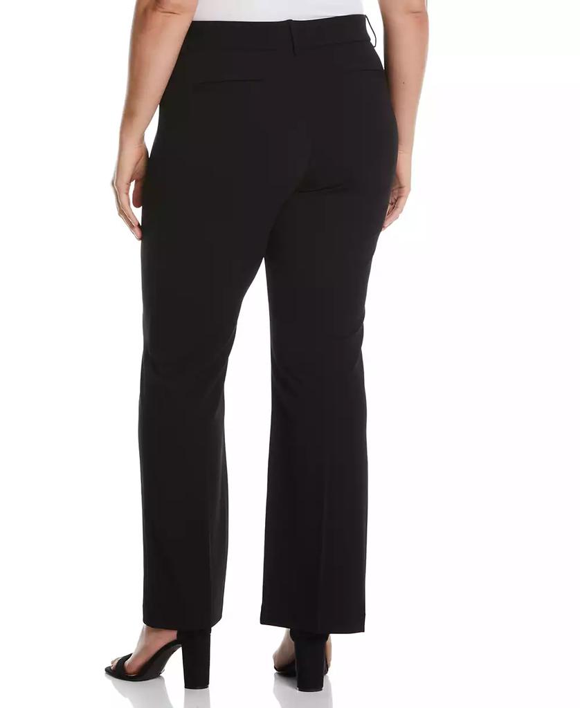 Rafaella Plus Size Stretch Crepe Classic Fit Pants