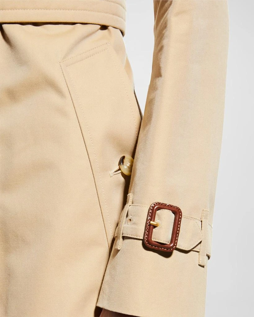 Burberry Kensington Heritage Belted Long Trench Coat 6