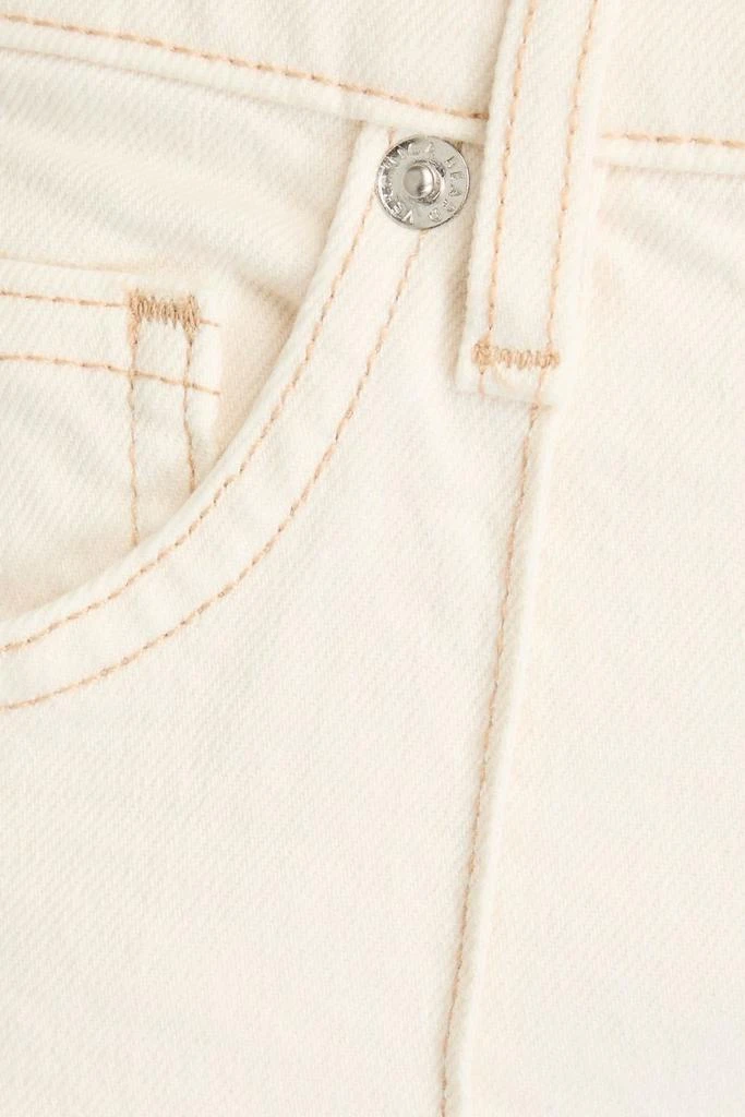 VERONICA BEARD High-rise straight-leg jeans 4