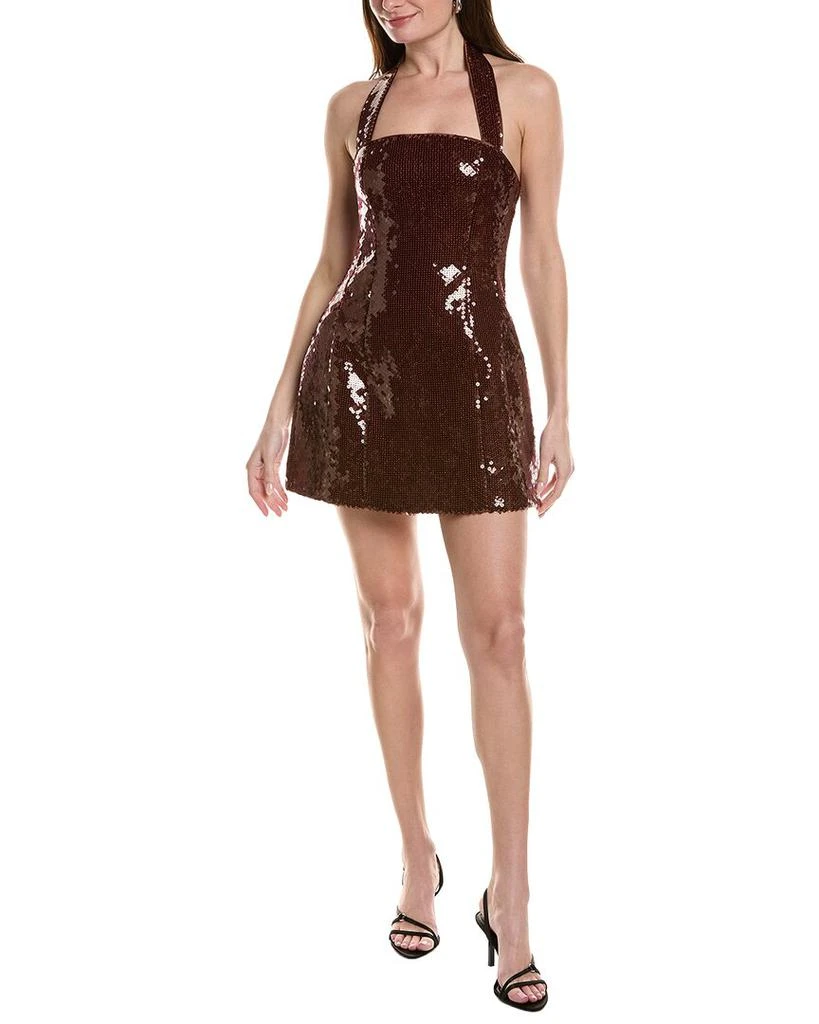 Shop Bardot Nevelle sequin hourglass halter neck dress in deep red on Sale  at BeyondStyle  Get 50% Off Bardot Nevelle sequin hourglass halter neck  dress in deep red with Limited-Time Flash