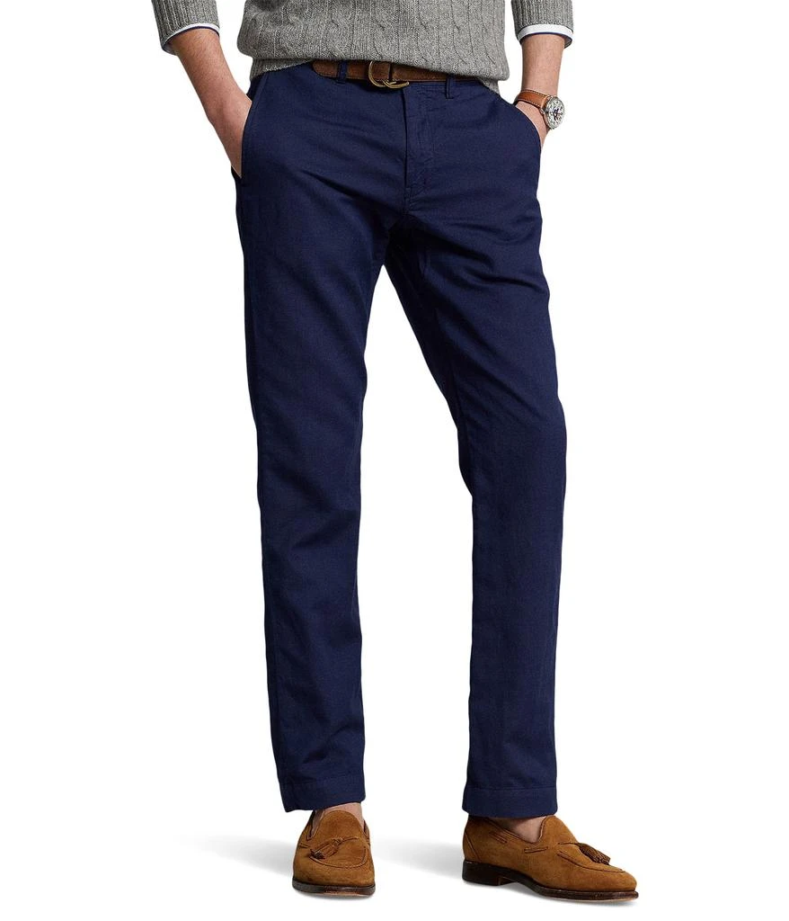 Polo Ralph Lauren Classic Fit Linen-Blend Pants 1