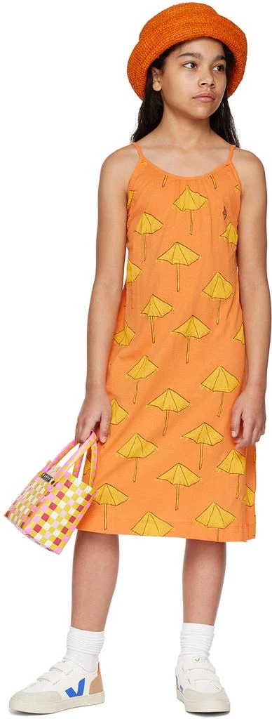 The Animals Observatory Kids Orange Gazel Dress 4