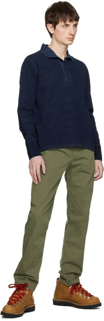 RRL Indigo Rugby Polo 4