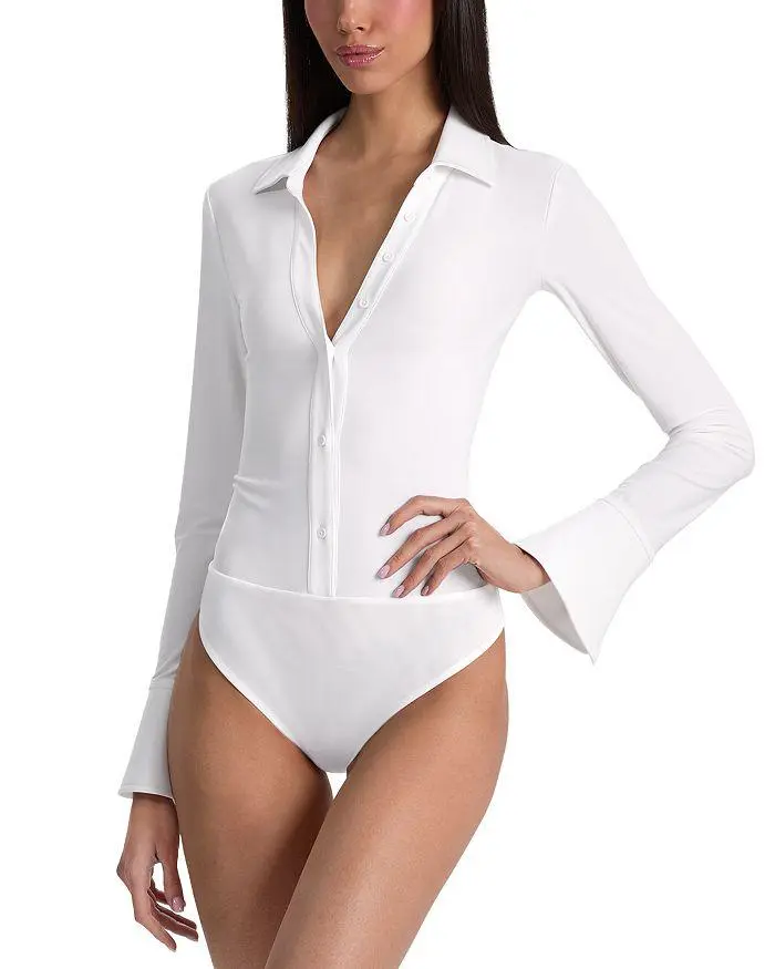 Alice + Olivia Freya Fitted Bodysuit