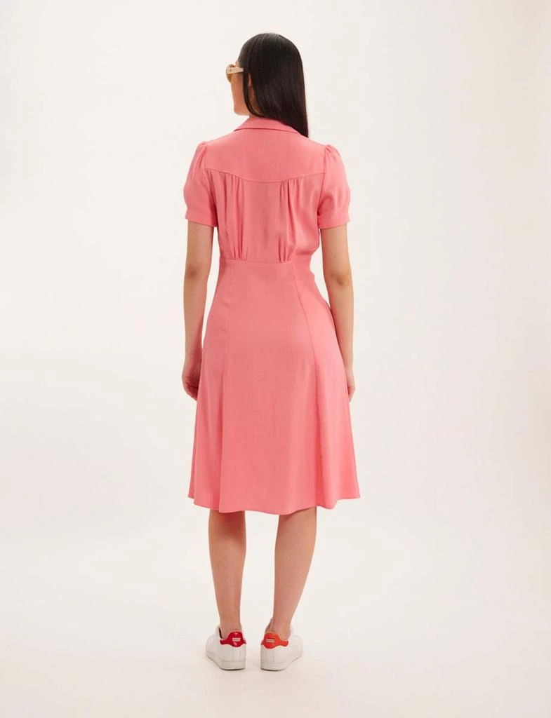 INES DE LA FRESSANGE PARIS Angèle Pink Dress 5