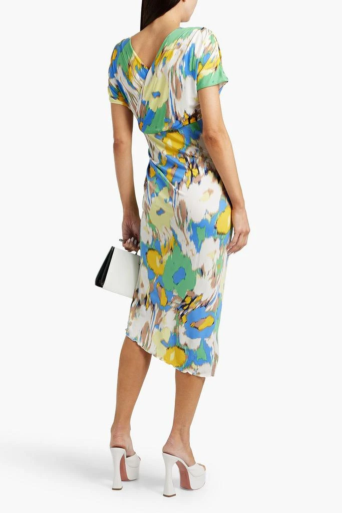 Diane von Furstenberg Havana wrap-effect printed jersey midi dress 3
