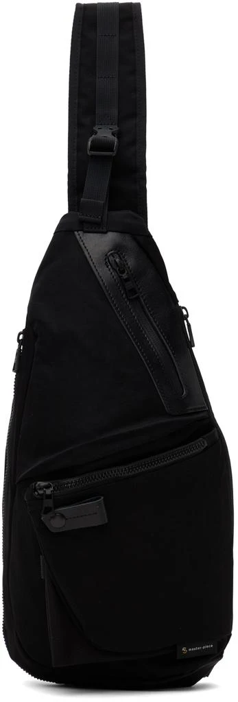 master-piece Black Circus Sling Bag 1