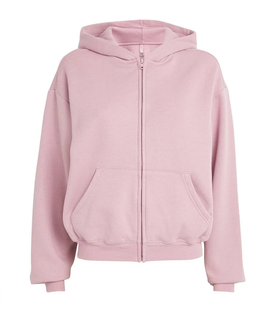 SKIMS Cotton-Blend Fleece Hoodie 1
