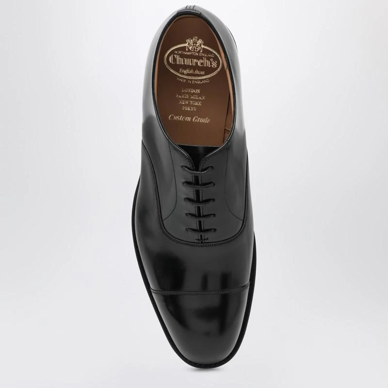 Church's Black smooth leather Consul lace-up shoes 3