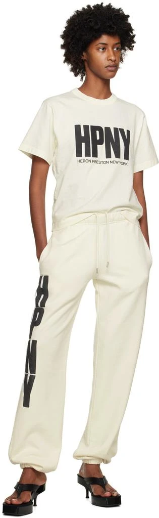 Heron Preston White 'HPNY' T-Shirt 4