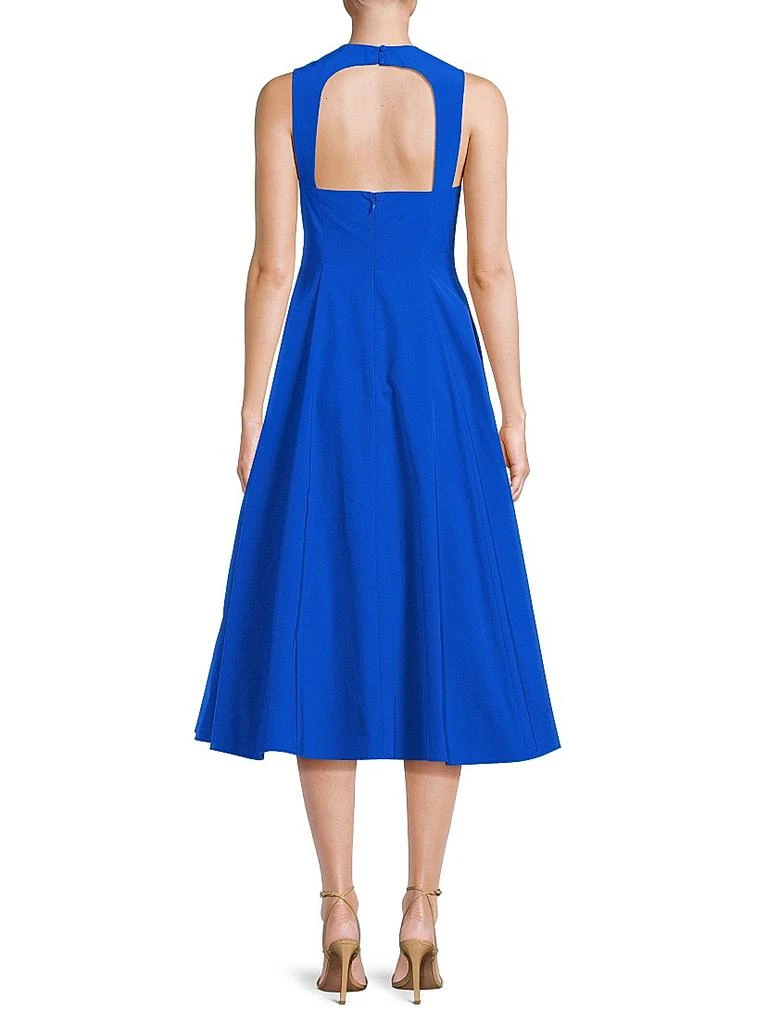 Taffeta Fit & Flare Midi-Dress  On Sale Now with Up to 61% Off | Discover  Exclusive Deals & Savings at BeyondStyle  Authentic Aidan Mattox  women's|midi-length|Women's|solid|4|sweetheart|women's apparel|contemporary| dresses|sleeveless|fit & flare|open ...
