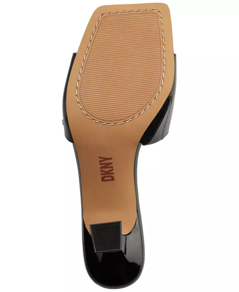 DKNY Women's Kailyn Square Toe Slide Sandals 5