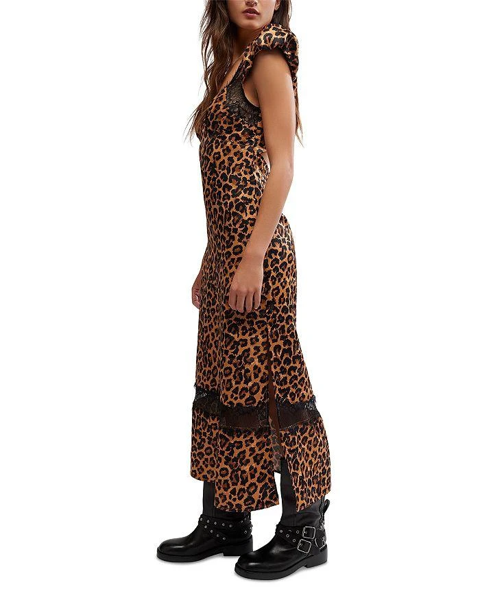 Free People Foolish Heart Leopard Print Dress 4