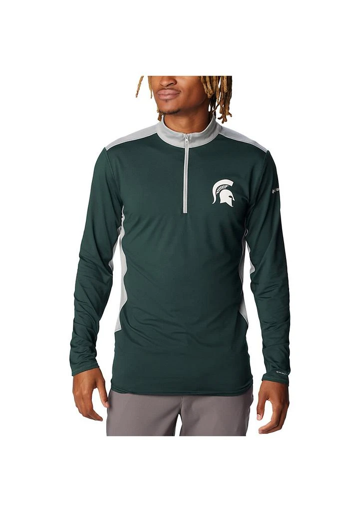 Columbia NCAA Michigan State Spartans Tech Trail™ Omni-Shade Quarter-Zip Top