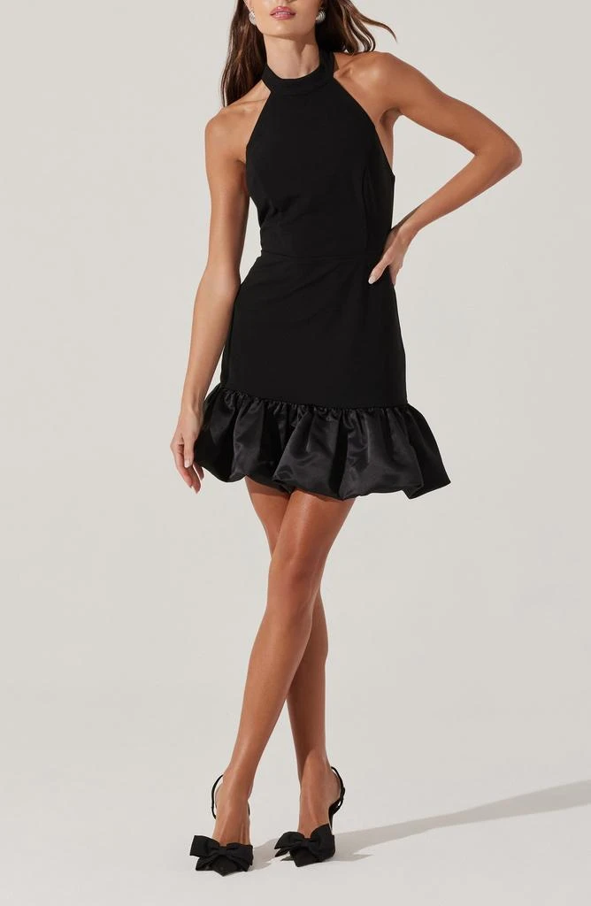 black guipure lace mini dress Guipure Lace Black Mini Dress