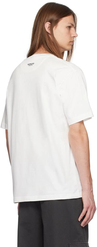 Kenzo White Kenzo Paris Lucky Tiger T-Shirt 3