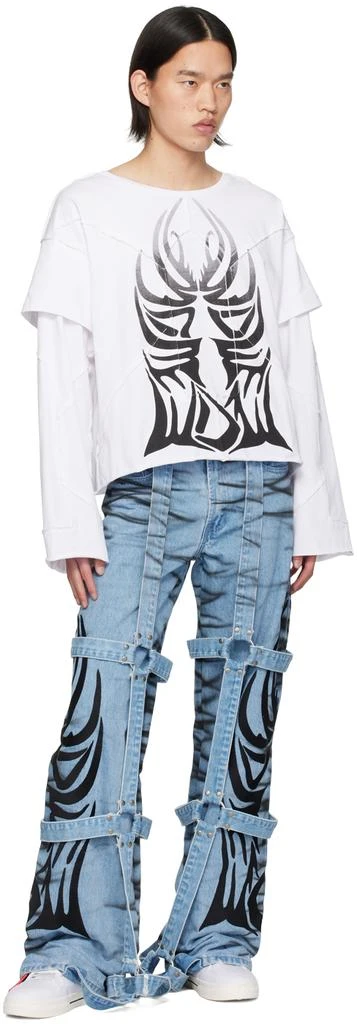 Who Decides War Blue Bondage Jeans 4