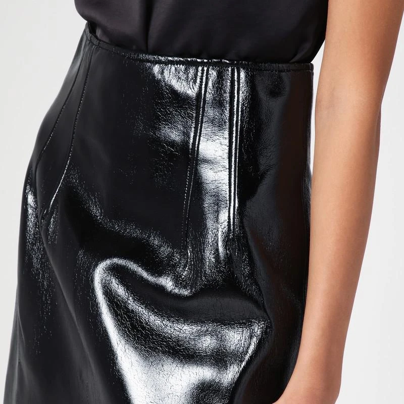 THE ANDAMANE Black Shelby mini skirt 6
