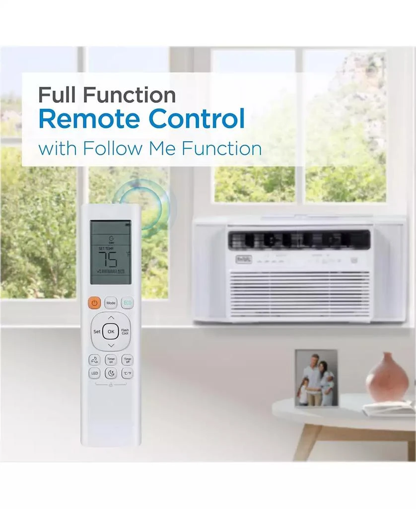 Black & Decker BLACK+DECKER 12,000 BTU Inverter Window Air Conditioner Units for Up To 550 Sq. Ft., ENERGY STAR Rated with Remote Control 3