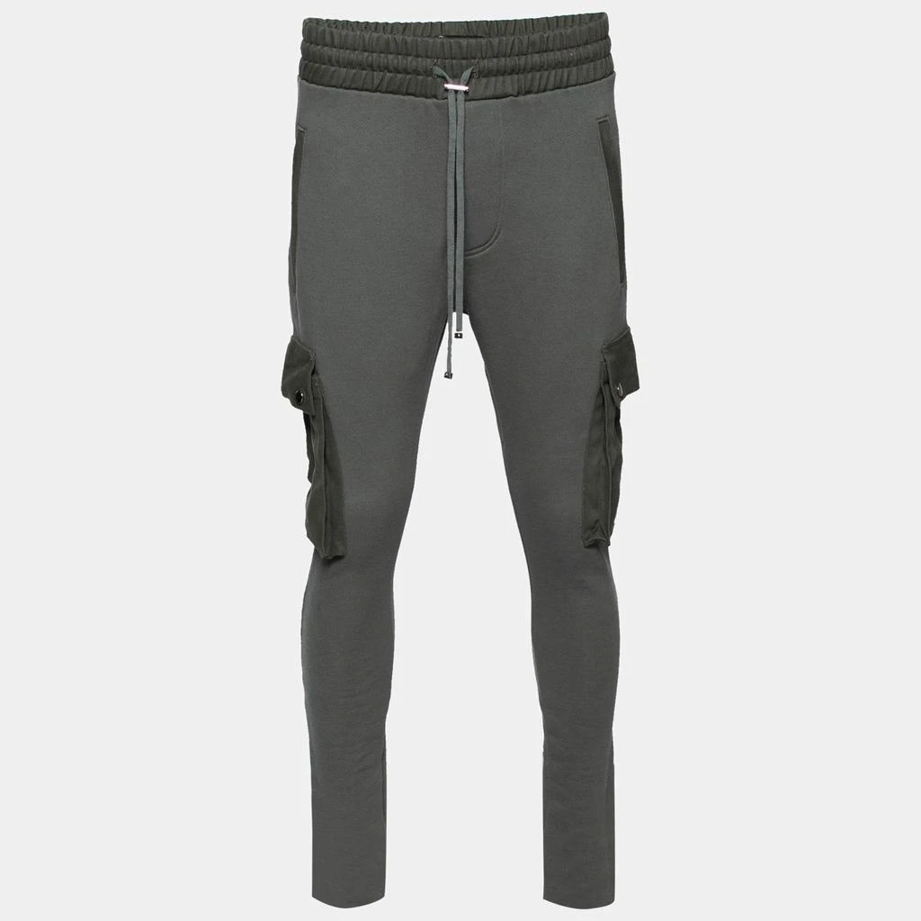 AMIRI Amiri Green Cotton Knit Pocket Detailed Slim Fit Sweatpants M 1