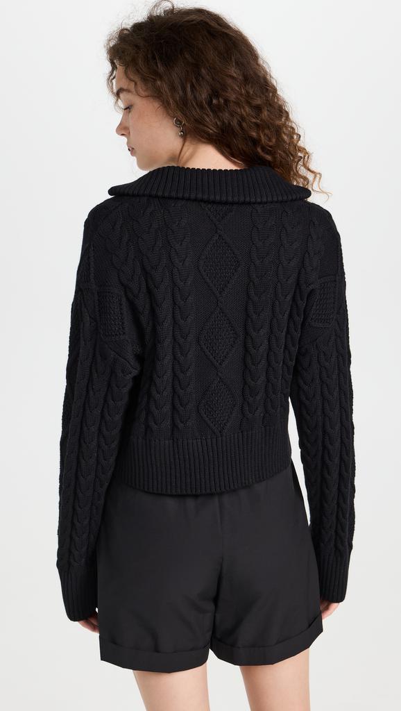 Sablyn Braided Pullover
