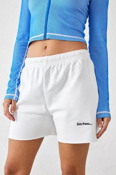 iets frans iets frans... White Cut-Off Jogger Short