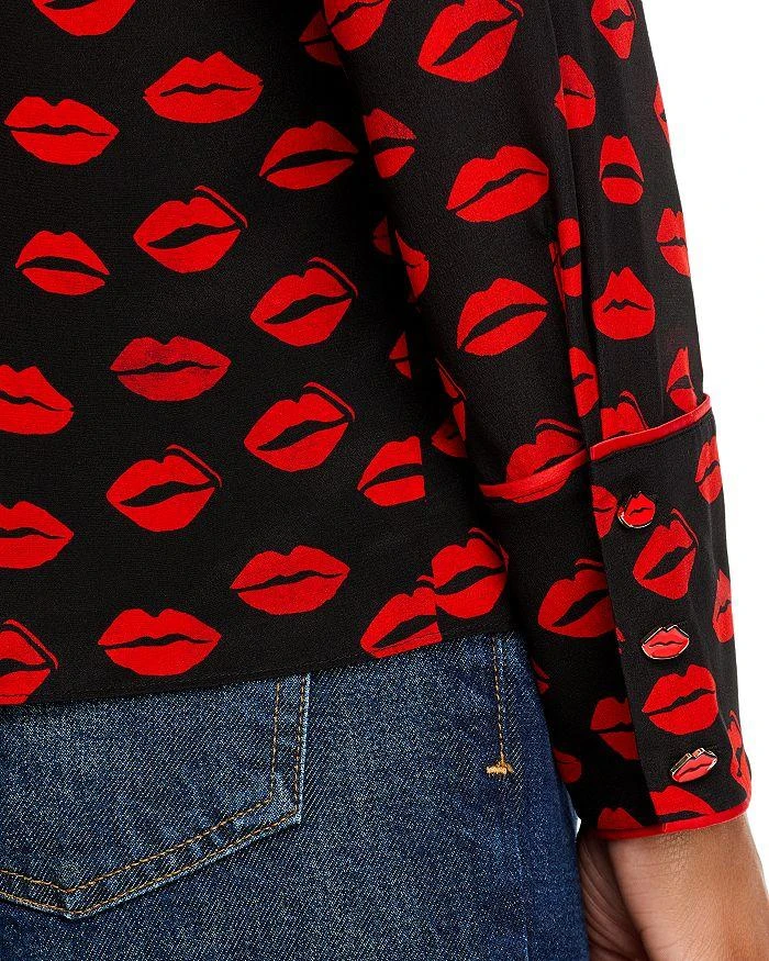 Alice + Olivia Willa Silk Shirt 4