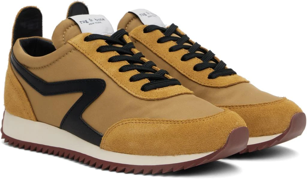 Rag & Bone Tan Retro Runner Sneakers 4