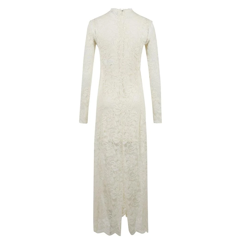 Paco Rabanne Paco Rabanne Long Sleeved Lace Maxi Dress 2