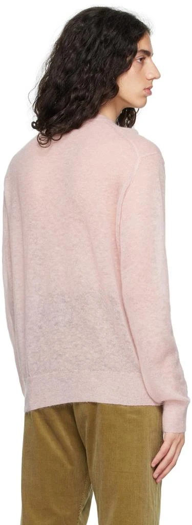 AURALEE Pink Crewneck Sweater 3