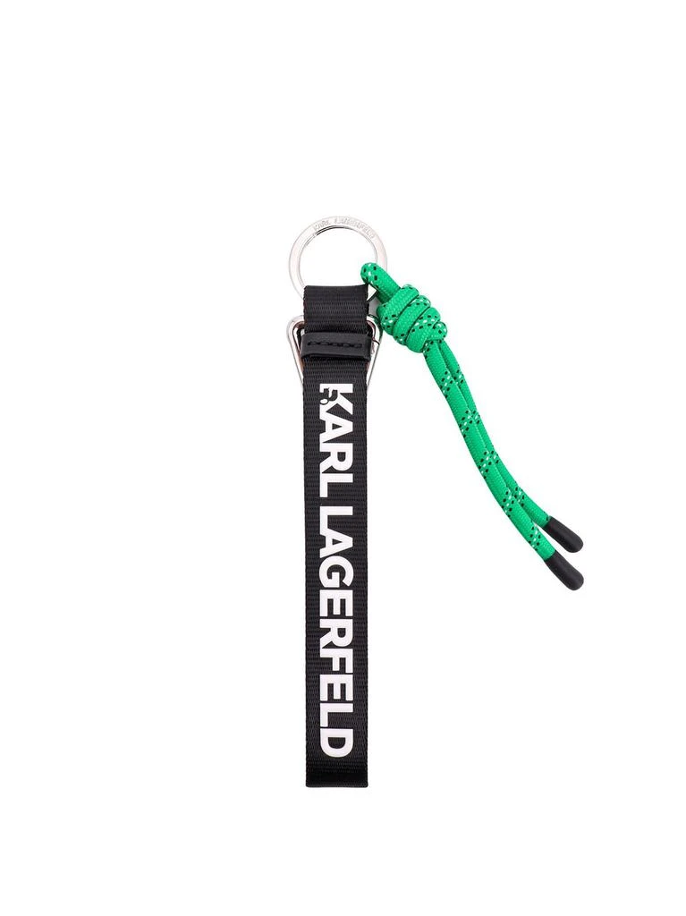 Karl Lagerfeld Paris Karl Lagerfeld Logo Embossed Key Ring 2