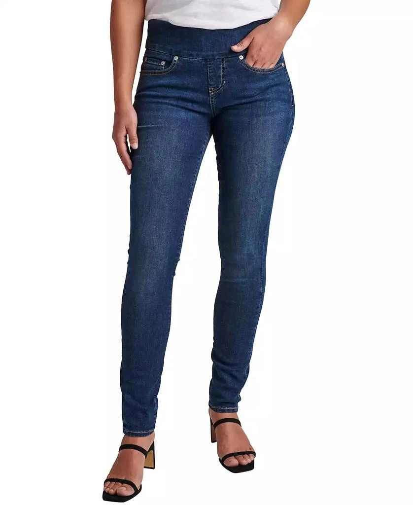 JAG Jeans Women's Nora Mid Rise Skinny Pull-On Jeans 1