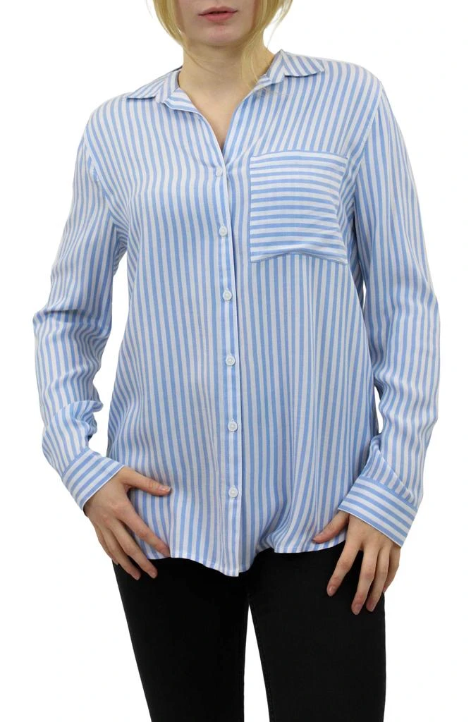 beachlunchlounge Eden Stripe Button-Up Shirt 1