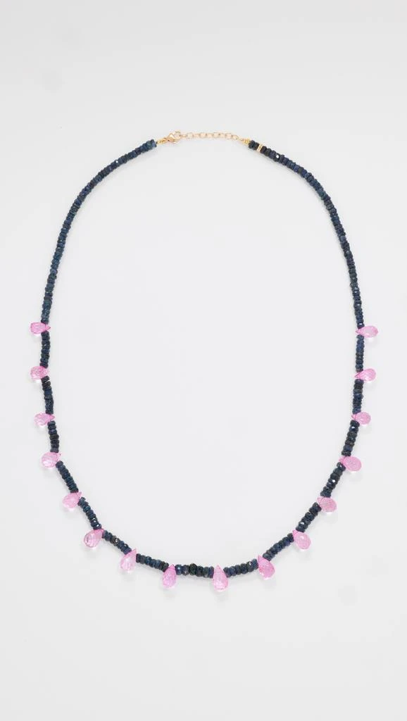 Jia Jia 14k Sapphire Pink Topaz Candy Necklace 1
