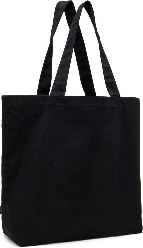 Carhartt WIP Black Canvas Graphic Tote 3
