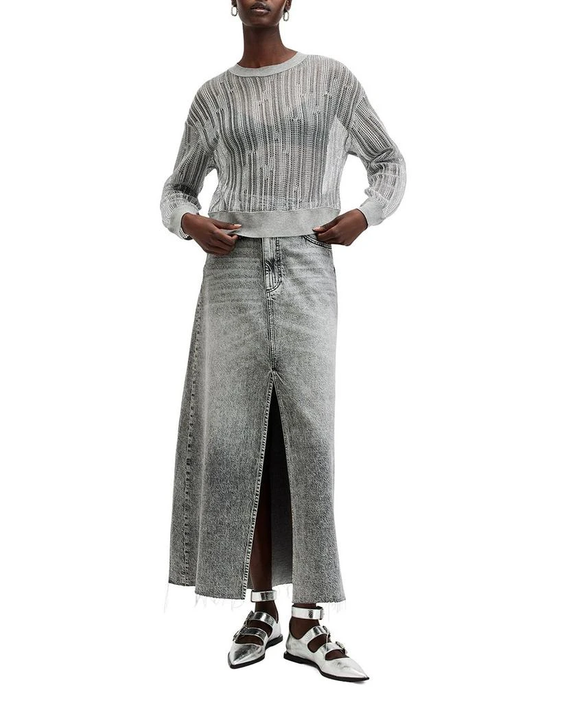 ALL SAINTS Giana Sheer Sweatshirt 7