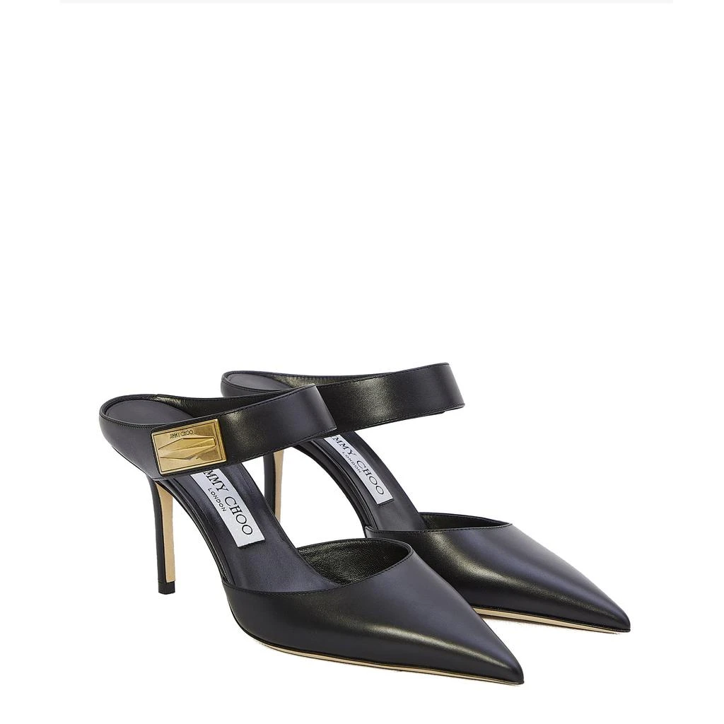 La Sélection Créateurs Mules Jimmy Choo Nell 85 - Black - Femme 2